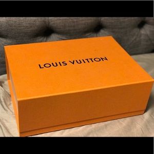 Authentic Louis Vuitton Storage Box